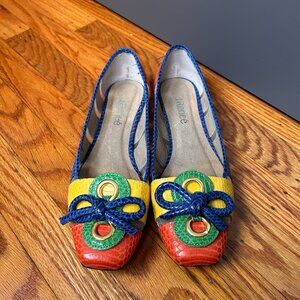 J Renee Rainbow Ballet Flats, 8.5
